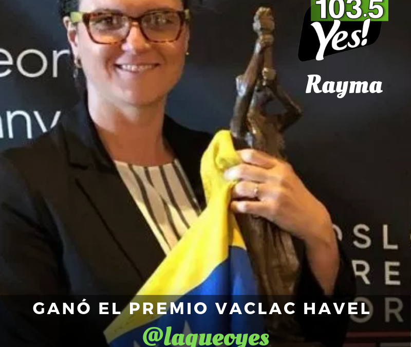 Rayma Suprani se gana premio Václav Havel en Noruega